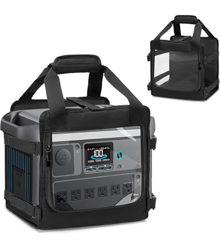 jackery ポータブル電源 240　専用ケースつき Amazon.co.jp: Trunab ポータブル電源 収納バッグ Jackery 240/S1に